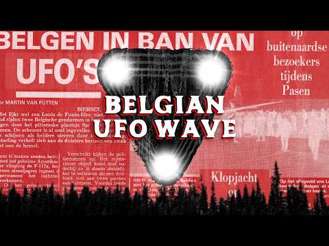 This European Ufo Was Spotted By Thousands Of People | Belgian Ufo Wave