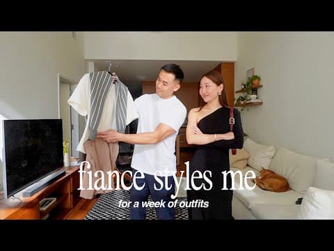 Fiance Styles Me For A Week Of Outfits