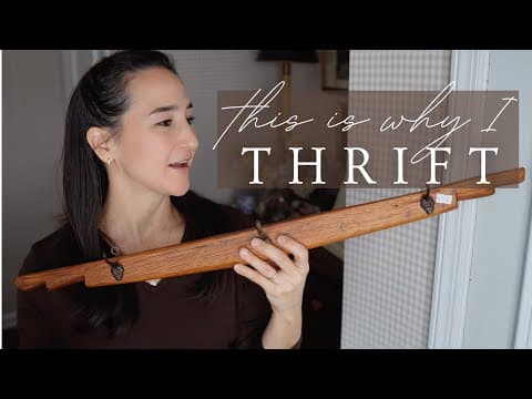 Winter Thrift Haul | How I Save Money Thrifting