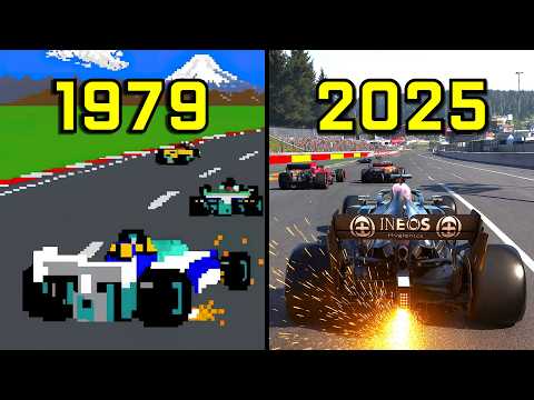 Evolution Of F1 Games 1979-2025