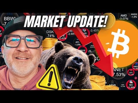 Bitcoin Is Still Crashing! (gold And Silver Pumping!)