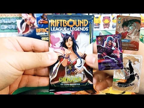 Opening New Riftbound League Of Legends Booster Box