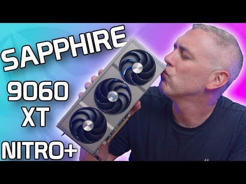 Sapphire Rx 9060 Xt Nitro+ Review [benchmarks | Overclocking | Power | Thermals]