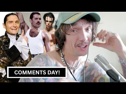 Comments Day: Corey, Freddie & Yungblud. Again.