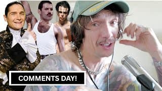 Comments Day: Corey, Freddie & Yungblud. Again.