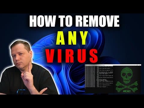 How To Remove all Viruses From Windows 10/11 (2025) | Tron Script