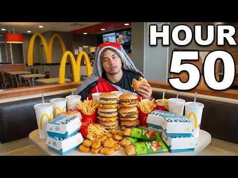 I Can't Leave Mcdonalds Until I Eat The Entire Menu