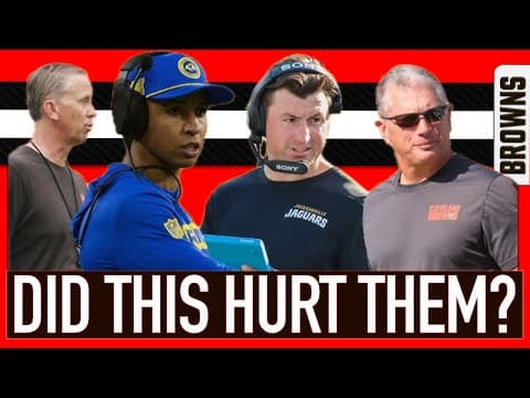 Has The Coaching Search Hurt The Browns Ability To Scout W Cory Kinnan Of @daftondraft​