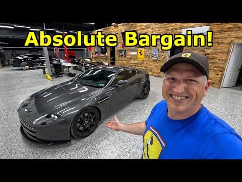 The Aston Martin Vantage V8 Manual Is An Outstanding Bargain