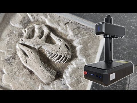 3d Engraving, Metal Cutting & Spot Welding W/ Commarker B6 Fiber Laser Engraver