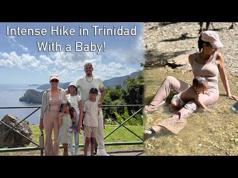Hiking To Three Pools… With A Baby! 😱🌴 | Blanchisseuse, Trinidad