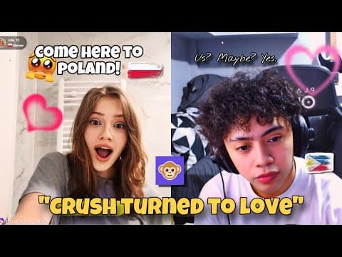 "crush Turned To Love" 🥺✨ Singing! To Strangers On Ome/tv | [best Reaction]
