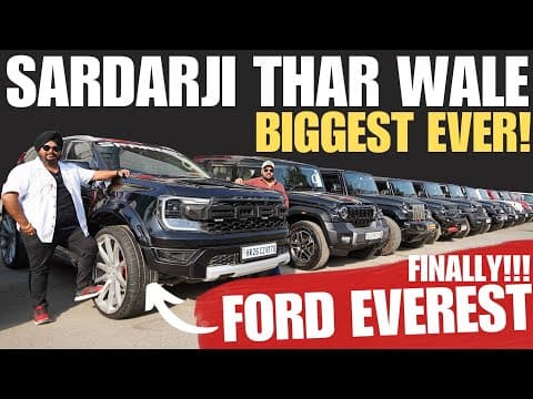 Sardar Ji Thar Wale 🔥 Biggest Sale Discount On Mahindra Thar 🔥 Delhi Used Car Hub Nsp 🔥