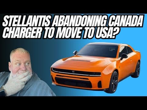 Stellantis To Abandon Canada As 150% Tariffs Coming