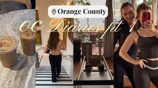 Living In Oc Diaries Pt 1✨ Slow Mornings, New Routines, Fully Body Workout & Getting Settled!!