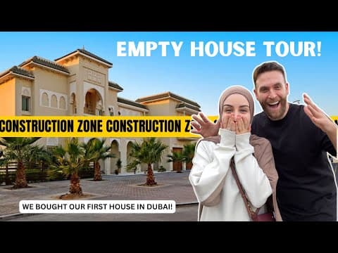 We Bought Our First Home In Dubai! | Empty House Tour 🏠