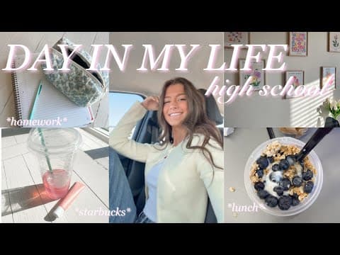 Realistic Day In My Life | *senior In High School*