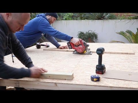 A Strange Experiment Where There Was Almost No Space. Woodworking. Part 1.