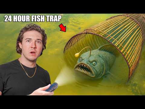I Dropped Fish Traps For 24 Hours And Caught This…