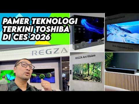 Pamer Teknologi Terkini! Regza Engine Zrα, Tv Rgb Mini Led, Konsep Speaker Unik - Toshiba Ces 2026