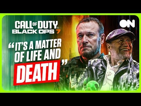 The Black Ops 7 Cast On Their Fears, Zombies Squad & Tough Decisions