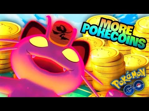 *more Pokecoins W/ Gigantamax Meowth* Adventure Effect For Pokecoins? Pokemon Go