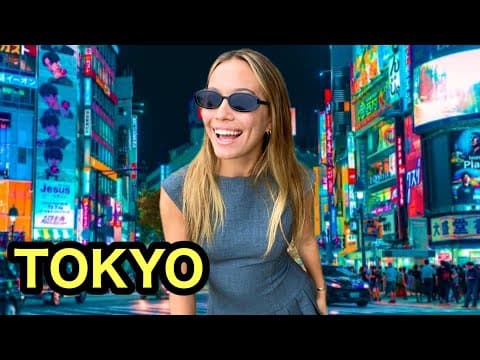 Tokyo Japan Exploring With Erika!  Teamlab Borderless Digital Art Museum