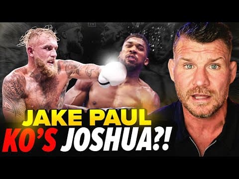 'jake Paul Will Knock Out Anthony Joshua?!' | Bisping Reacts To Paul Vs Joshua Drama