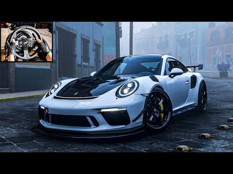 973hp Porsche 911 Gt3 Rs  - Forza Horizon 5 | Thrustmaster T300 Rs Gameplay