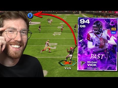 I Glitched Mike Vick To Make This Throw!