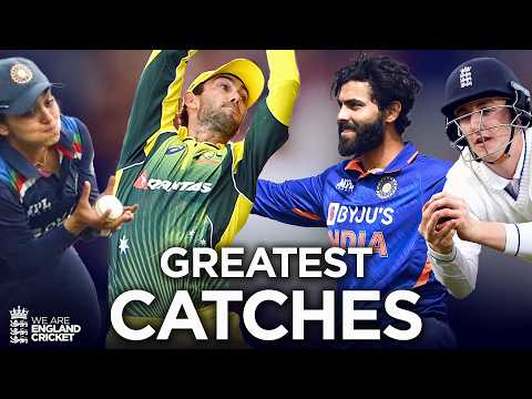 Craziest Cricket Catches Which Will Blow Your Mind | Feat. Deol, Maxwell, Jadeja & Brook