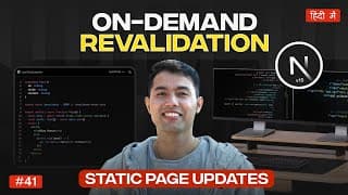 On-demand Revalidation In Next.js 15 Explained | Revalidatepath Vs Isr Vs Static Pages