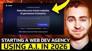How I’d Start A Web Dev Agency In 2026 (using Ai Instead Of Employees)