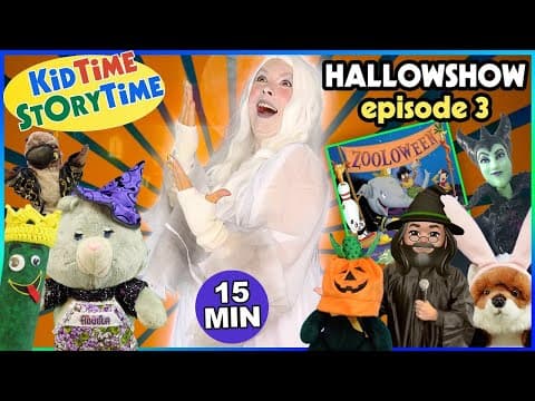 Halloween Show! Halloween Read Aloud For Kids + Episode 👻 Zooloween Reading | 15 Minute Read Aloud