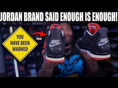 Wow! Good Or Bad Business Move? Shots Fired By Jordan Brand! Jordan Aint Playing This Year!
