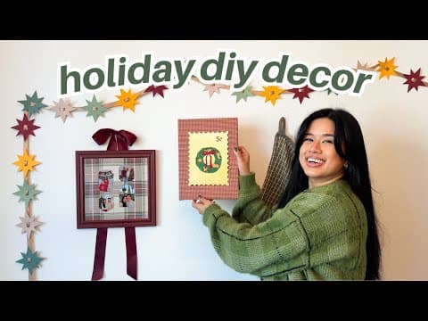 Making Diy Holiday Decor In Under 1 Hour! (w/ My Cricut)