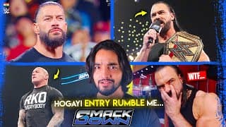 'rumble Me Entry🔥☝️' Roman Reigns Declares For Royal Rumble - Wwe Smackdown Highlights