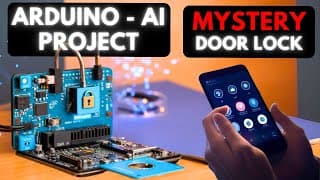 Ai Powered Arduino Smart Lock | Unlock Your Door By Answering A Question  - Chatgpt + Arduino