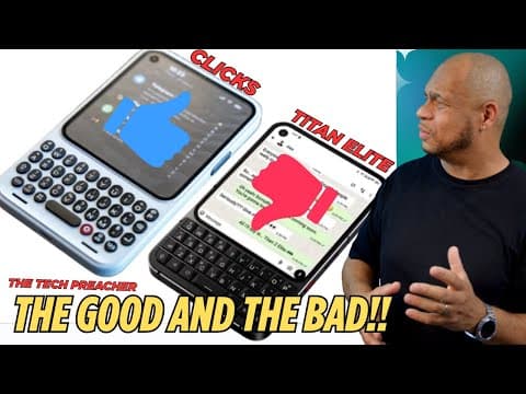 What's Wrong With Clicks Communicator Vs Unihertz Titan Elite ?