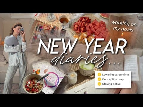 How I'm *actually* Hitting My Goals | Lowering My Screen Time, Staying Active, & Conception Prep 🌱