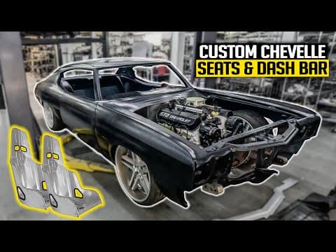 Fitting Racing Pedals & Modifying Racing Seats In The Interior Of Our Big Block Chevelle!