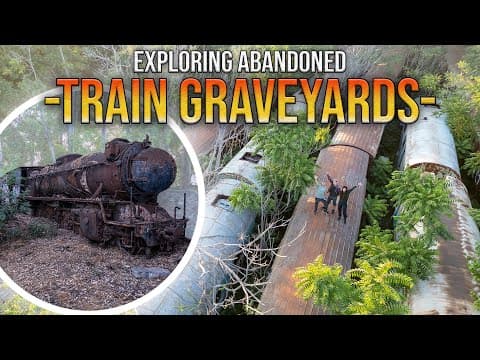 Lost Locomotives And Cars: Exploring Abandoned Train Graveyards