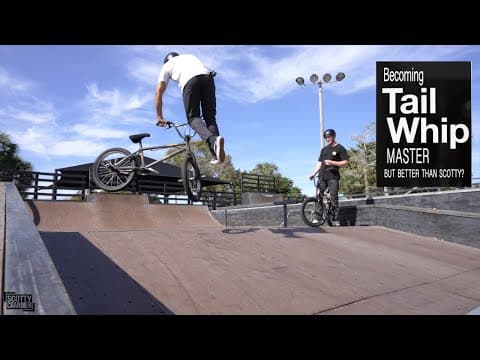 My Brother Did A Tail Whip That I Never Did Before!