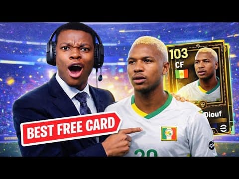 Best Free Cf In Efootball Mobile? 🔥 Phenomenal Diouf Review