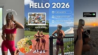 Hello 2026 ✨ The Year Of Soft Discipline | Goals, Vision Board & The Ultimate Reset