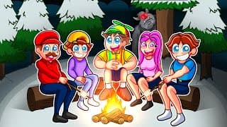 We Went Camping In The Snow In Gta 5...