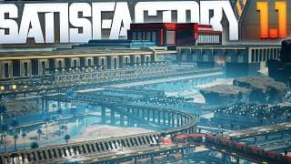 I Turned The Whole Rocky Desert Into A Giga Smeltery - Satisfactory 1.1