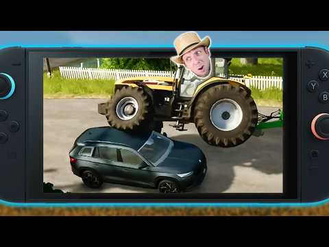 Farming Simulator Is Out Now On Switch 2! Let's Try It!