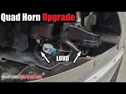 2007-2013 Chevy Silverado & Gmc Sierra Fiamm Quad Horn Upgrade Using Factory Plugs | Anthonyj350