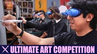Four Artists Face Off In The Ultimate Art Competition